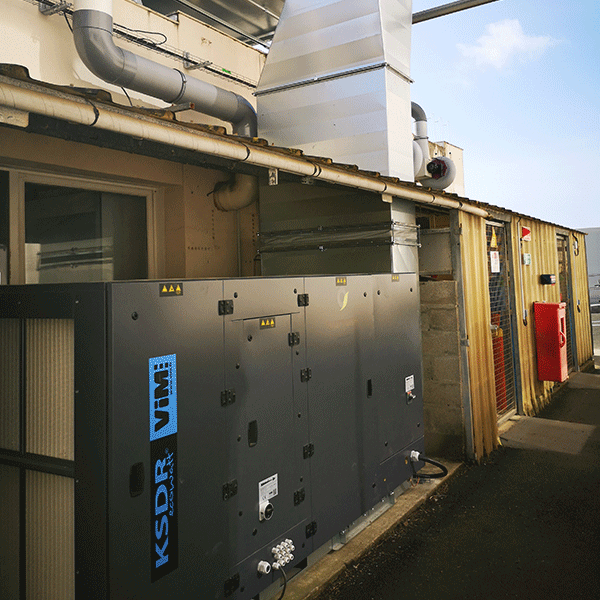 Installation sur Toit d'une Centrale de Traitement d'Air