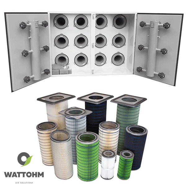 Filtre à Cartouche pour Dépoussiéreur WATTOHM