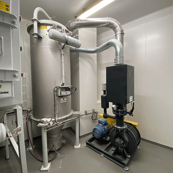 Installation sur Site d'un Dépoussiéreur à Cartouche WATTOHM