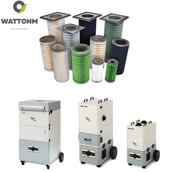 Unité Mobile avec Filtre à Cartouche Industriel